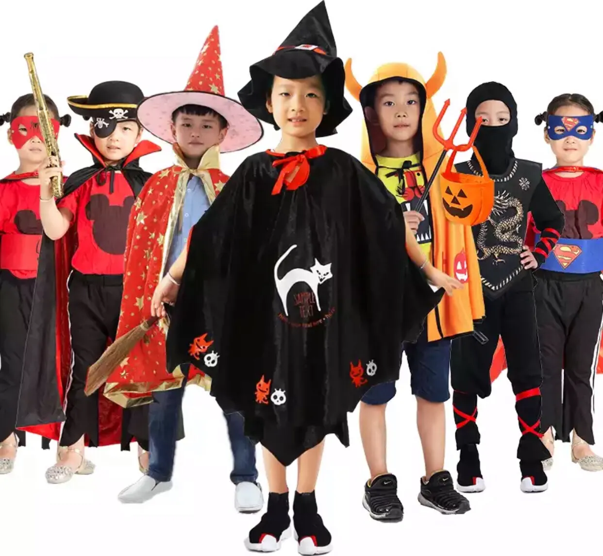 幼儿园的万圣节,不过是找个话题让孩子们开心罢了
