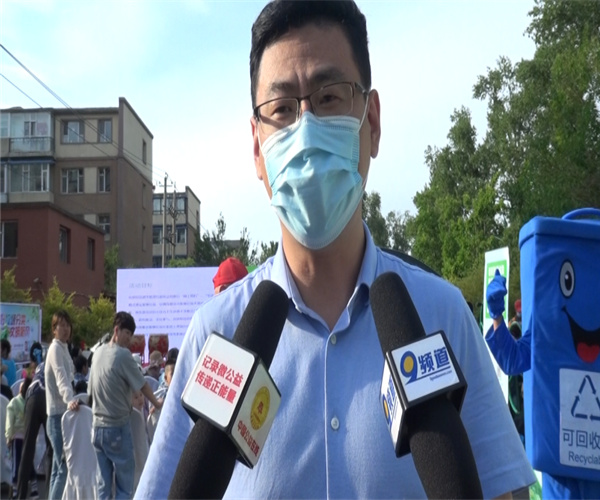 长春市朝阳区举办装修垃圾预约收运户外宣传活动