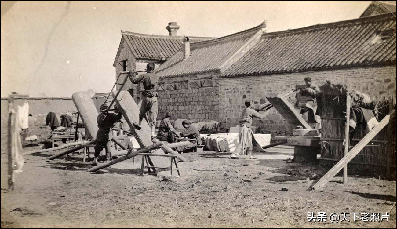 1910年 江苏海州（今连云港）真实的乡村生活及人物风貌