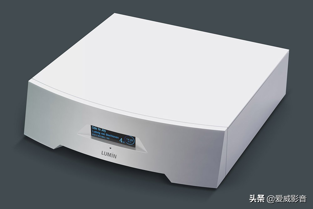 Equipped with Leedh Processing audio control Lumin P1 streaming player iNEWS