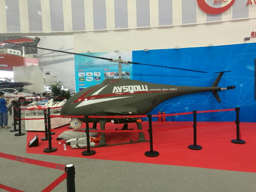 国产外贸无人直升机AV500W集锦