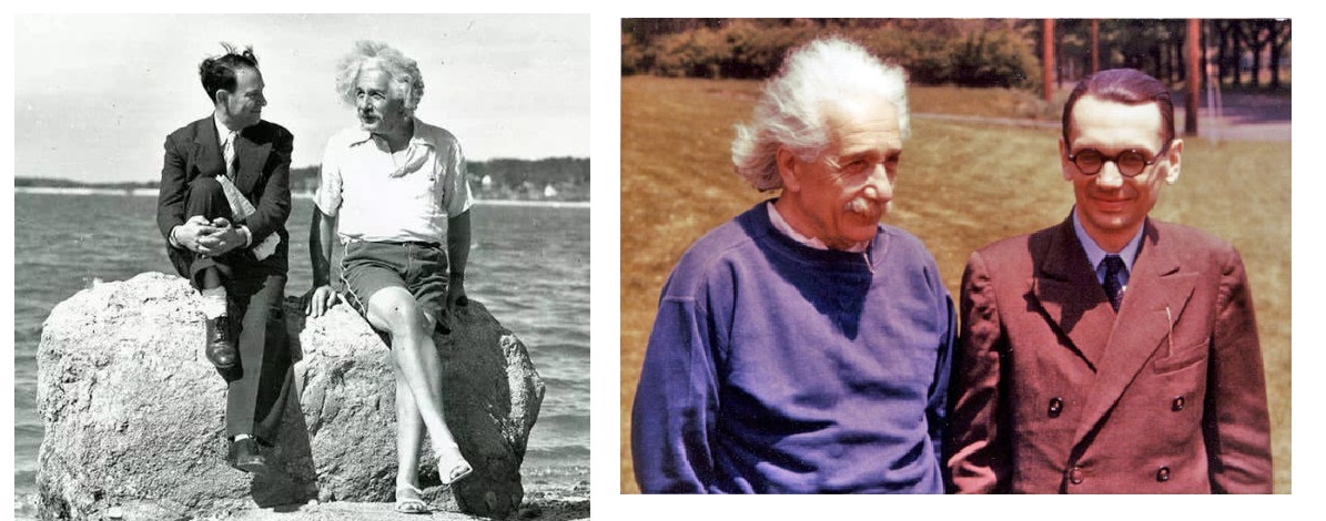 爱因斯坦说，每天来普林斯顿是为了跟他一起走路回家