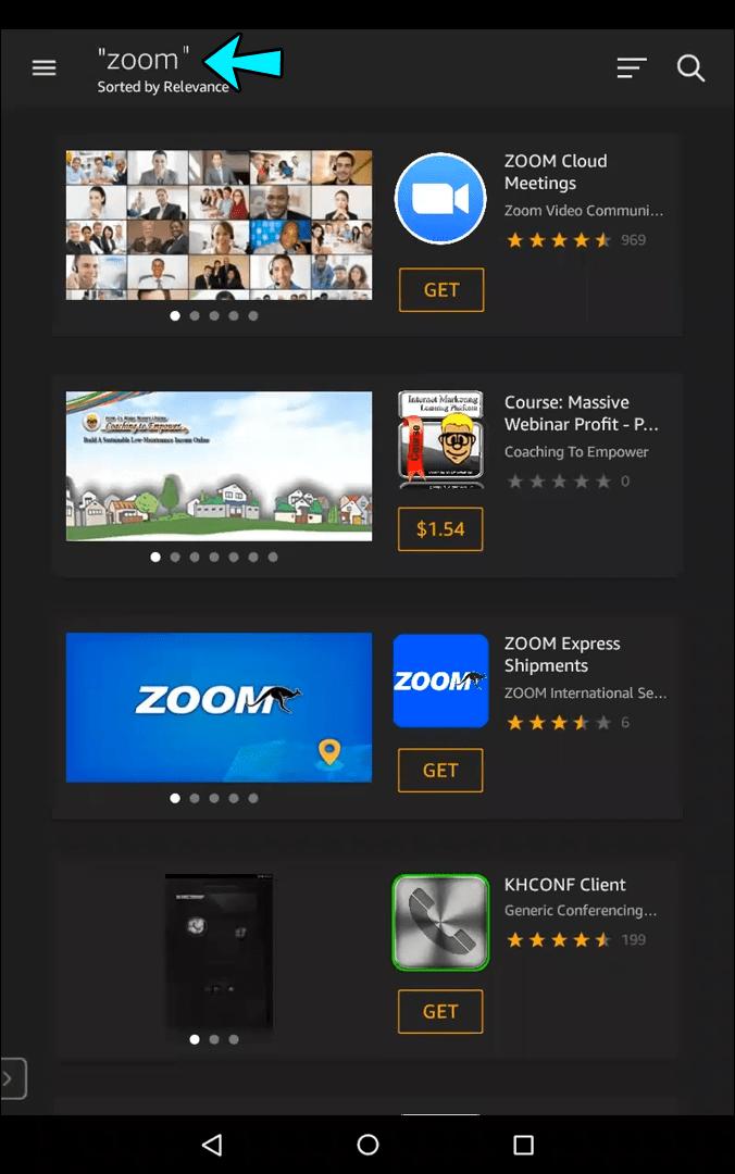 How to use Zoom on Amazon Fire tablets - iMedia