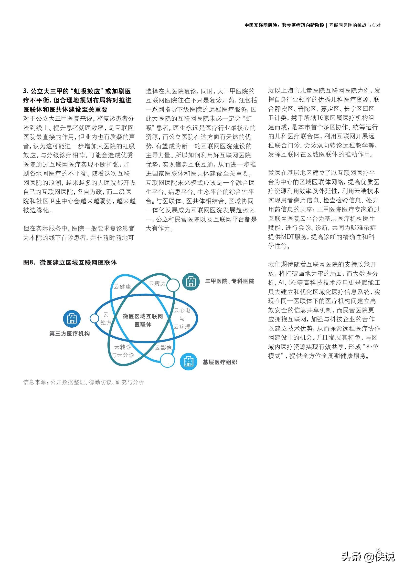 中国互联网医院：数字医疗迈向新阶段（德勤）