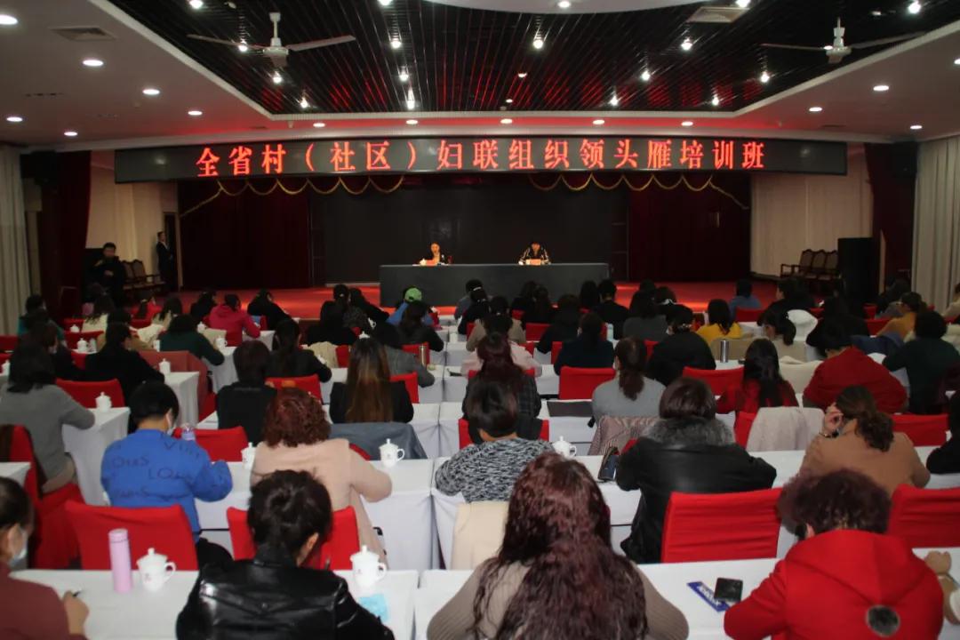 破难行动｜全省村（社区）妇联组织领头雁培训班在白银开班啦！