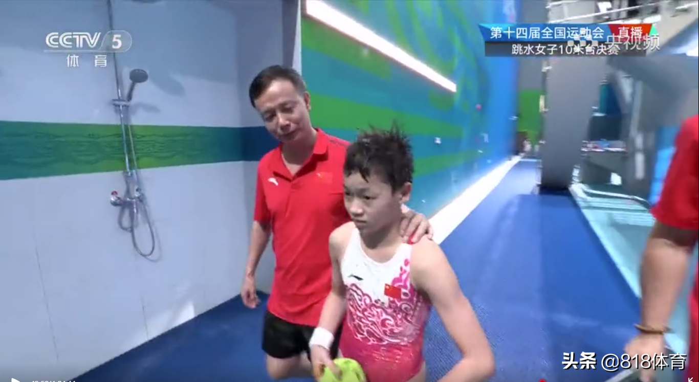 霸气!全红婵落后20分安慰何教练:不要紧,我会追回来 反超20分夺冠