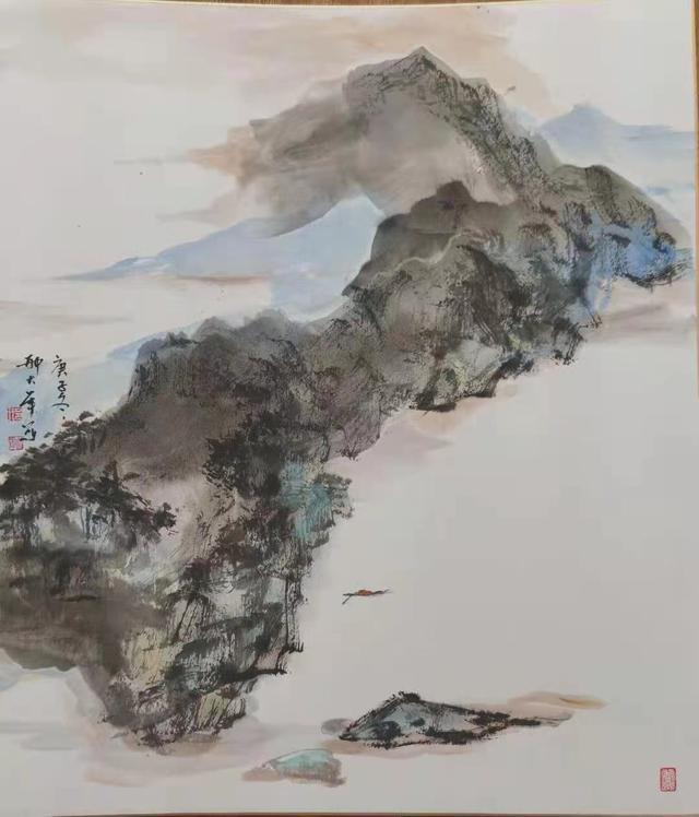 京津画派传人邢大年画作迎新春