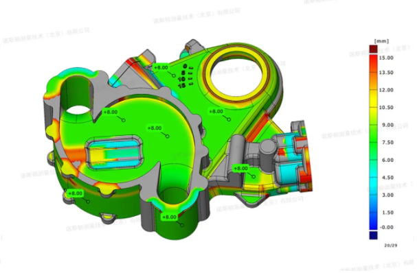 GOM Scan 1光学测量系统助力工业零件三维扫描全尺寸检测及逆向设计