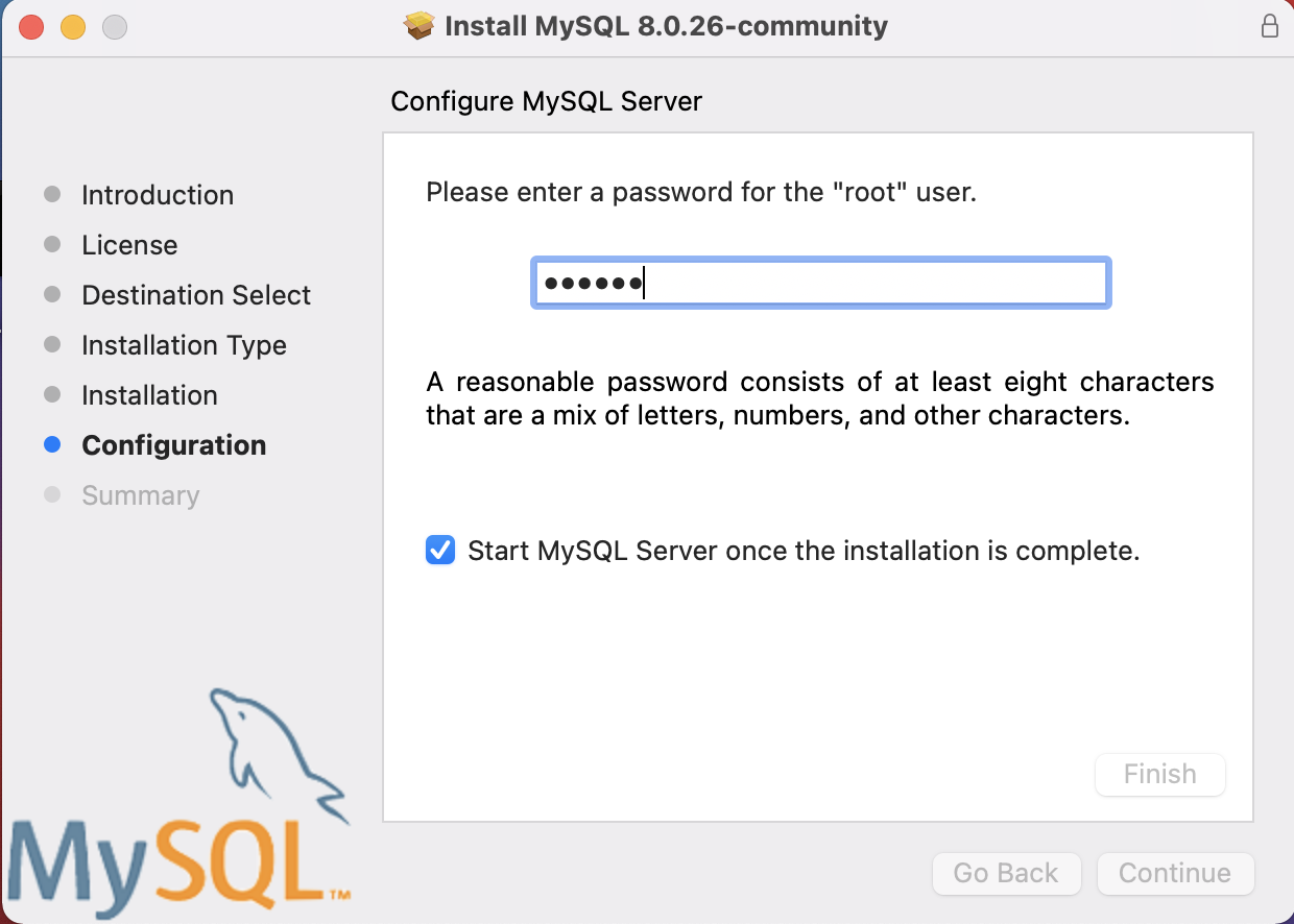 Mac big sur 安裝并使用MySql8