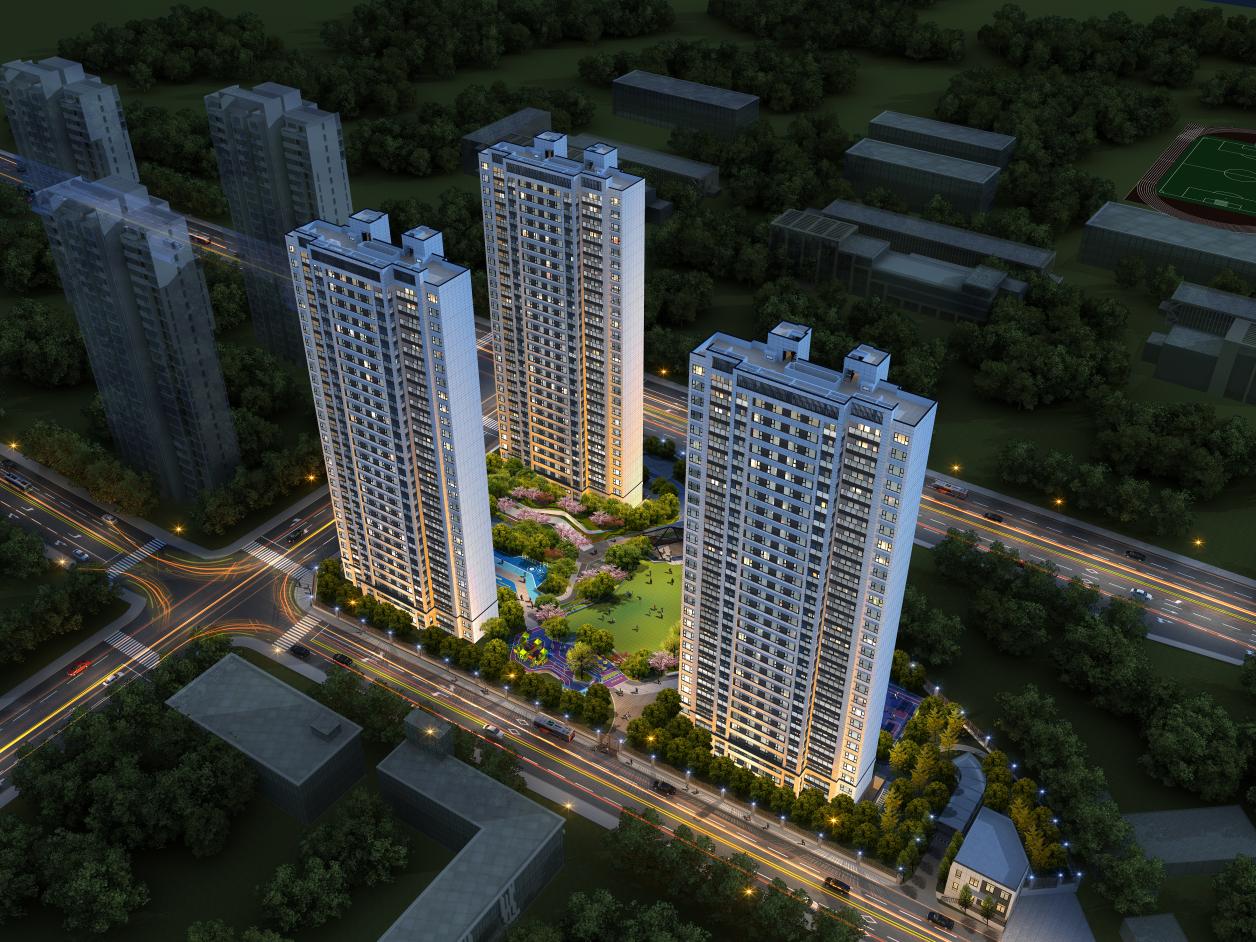 江北天街旁的龙湖大三房，开启生活美好演绎