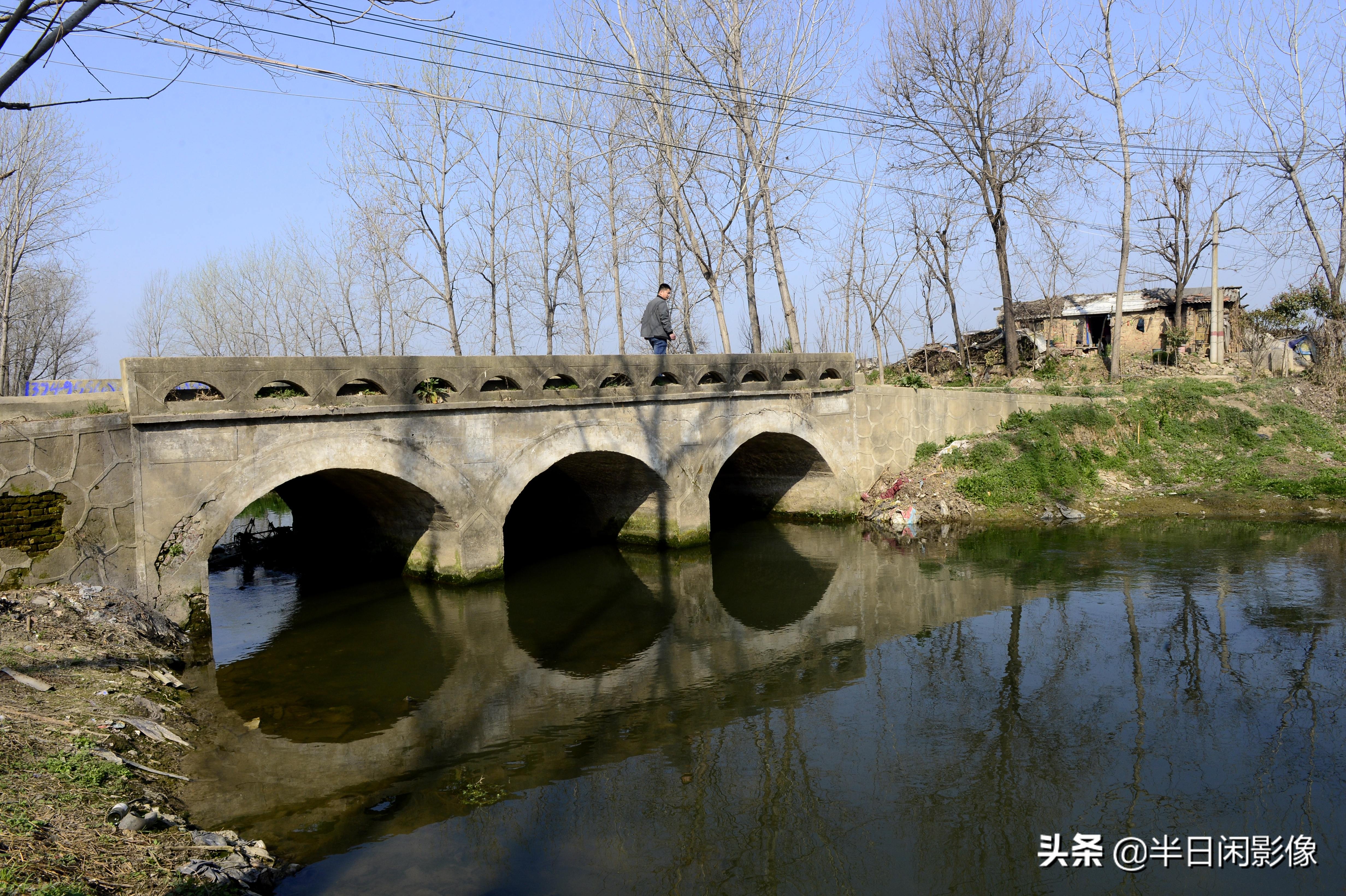 记录：河南汝南版本，董永遇七仙女在宿鸭湖上的“仙女桥”