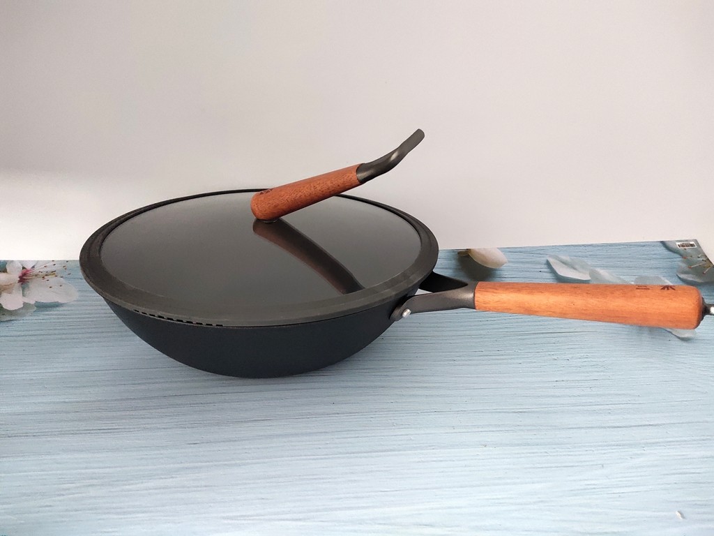 三禾窒氮轻铁锅 防锈无涂层 让菜肴回归老家的味道