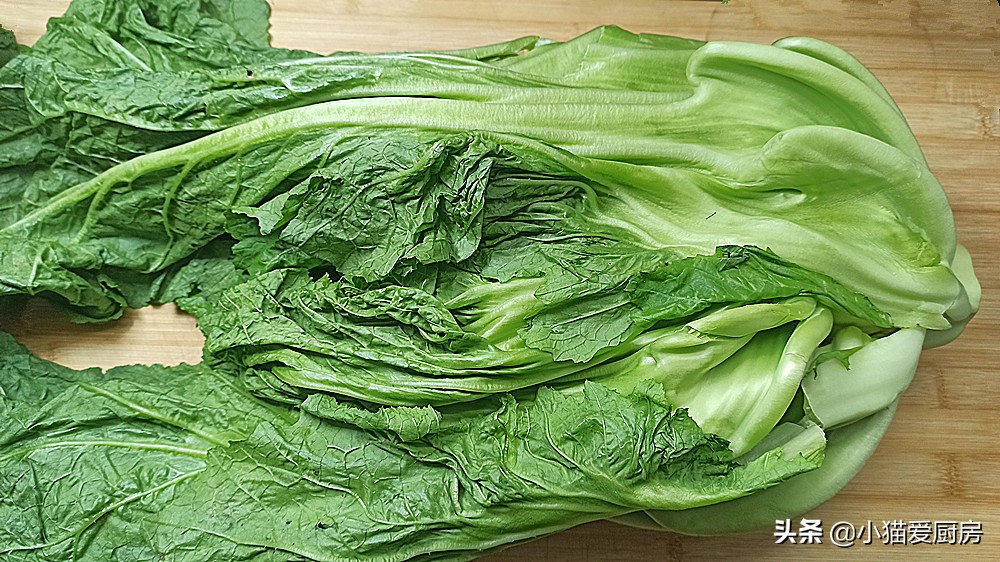 图片[2]-教你“素炒大叶青菜”的做法 是一道口味清淡 好吃下饭的一道菜-起舞食谱网