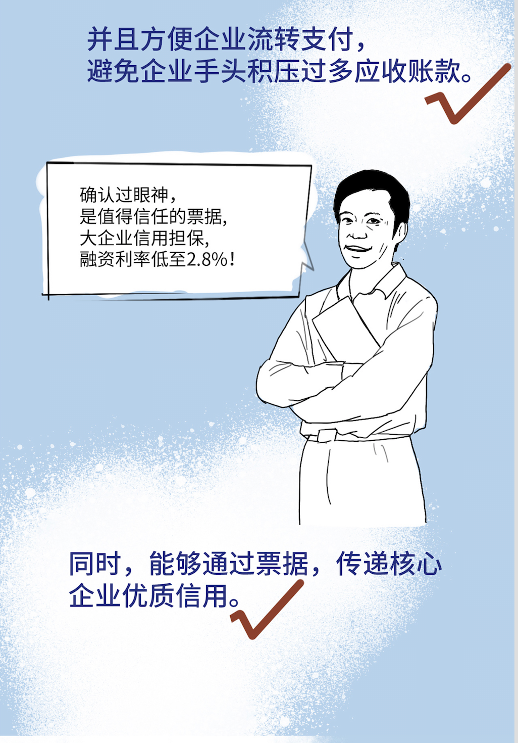 干货：3分钟快速掌握供应链票据平台，还是漫画版