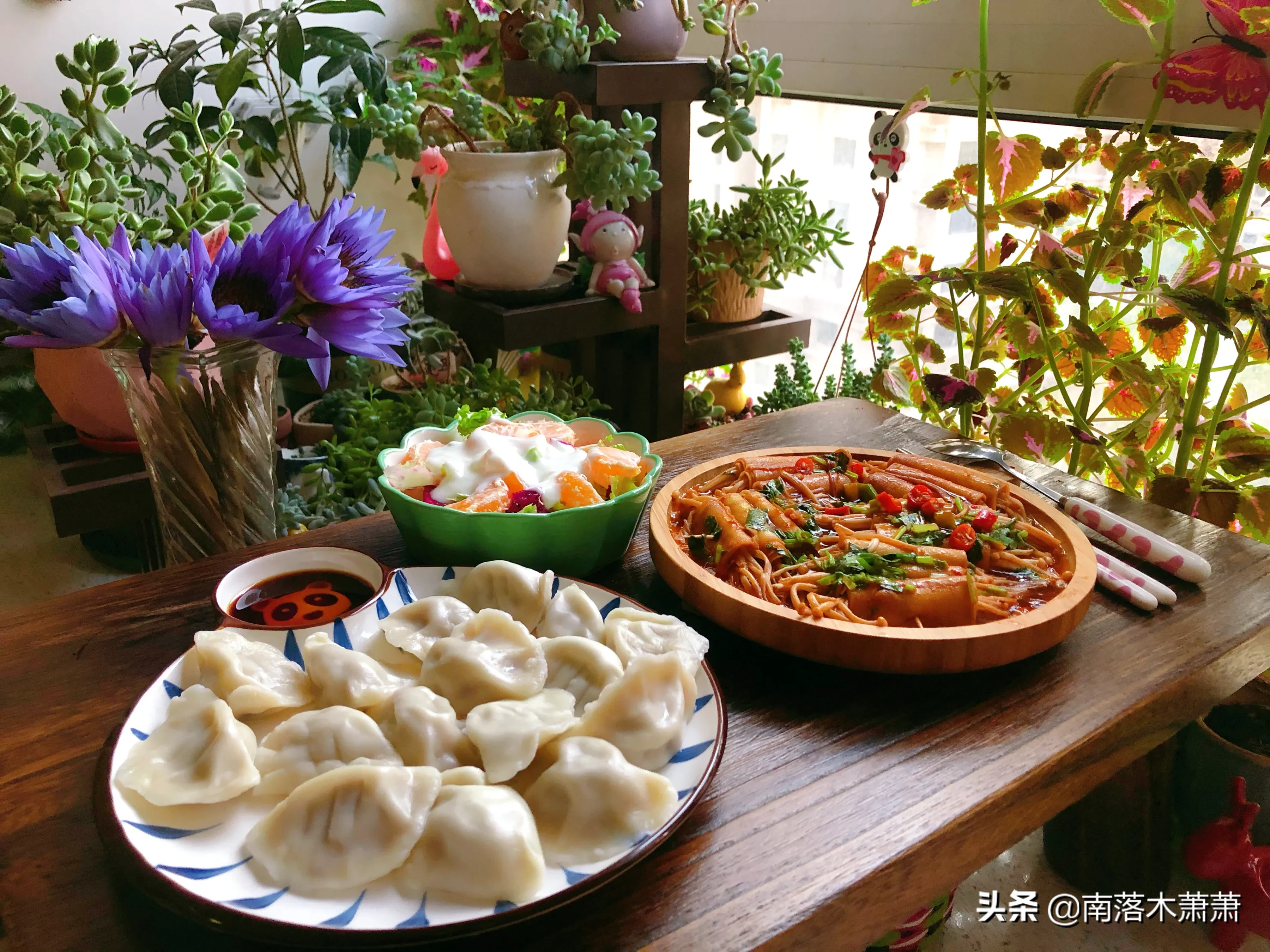 Enoki mushroom and dried tofu are a hundred times more delicious than fried and grilled, especially the thick sauce