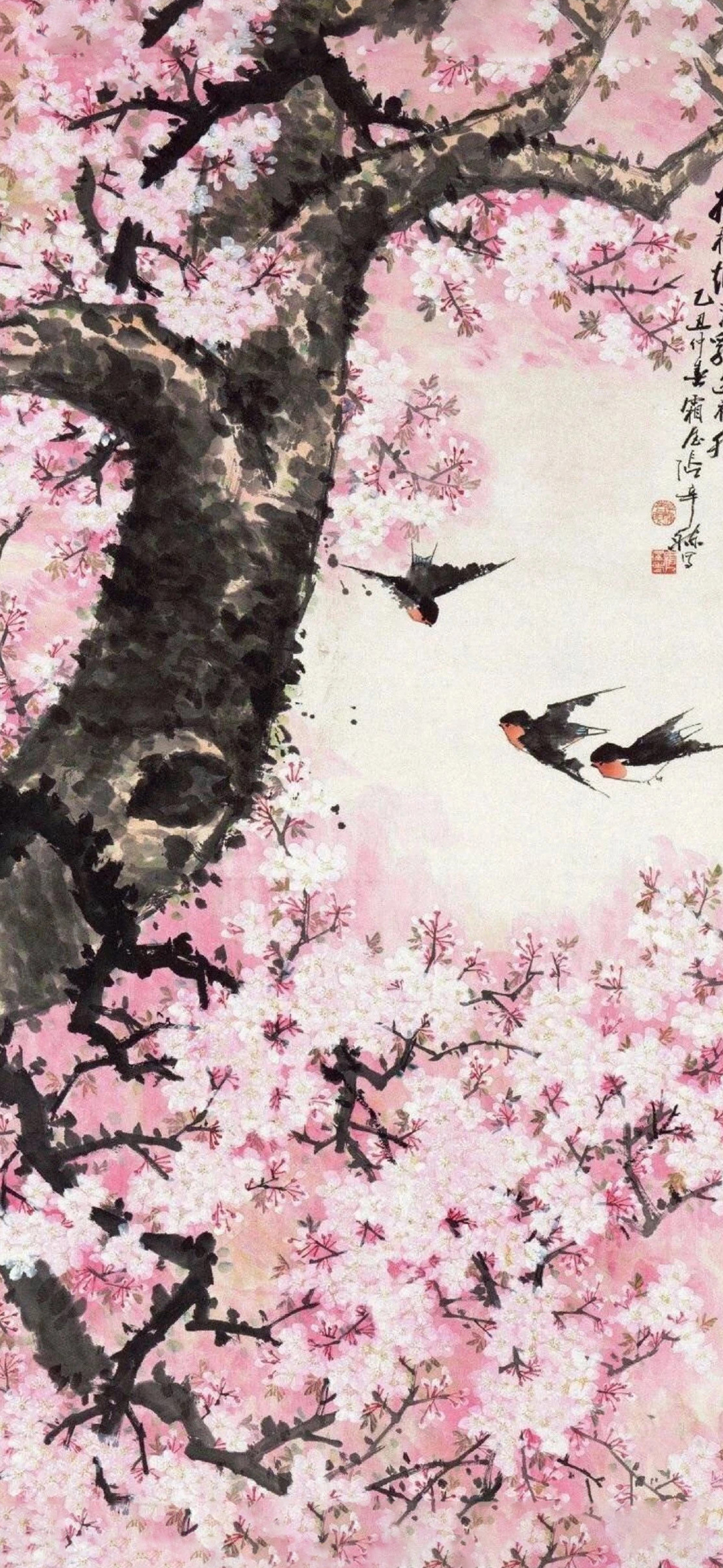 中国风壁纸 中国风花鸟画yyds 最美图片 Mdeditor