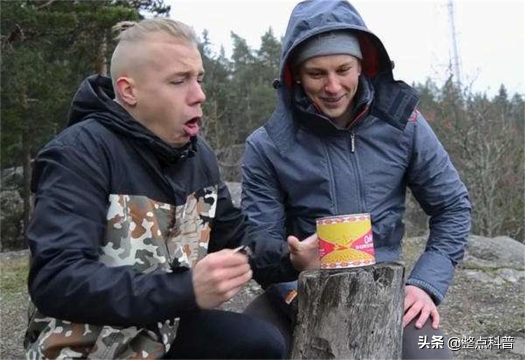 "Biochemical weapons" canned herring is firmly in the top spot in the