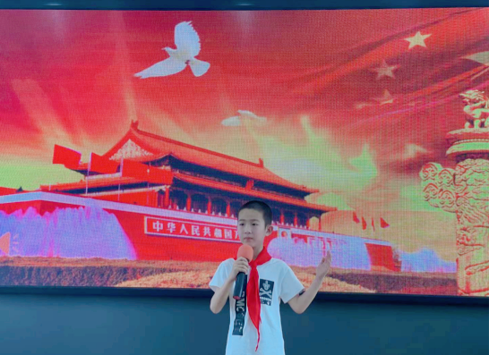 湖北武穴龙坪镇中心小学：童心向党，红色故事我来讲