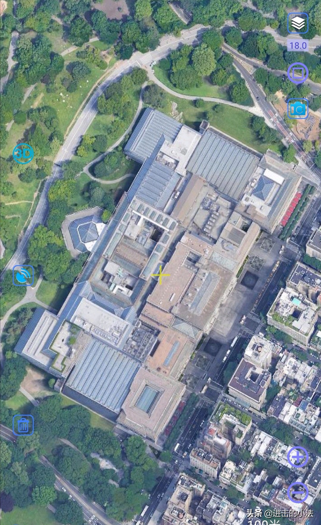 高清卫星地图带你穿越时空，看见不一样的纽约