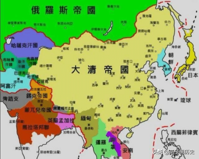 明朝朝贡国148个，清朝7个，什么原因造成这悬殊的差距？