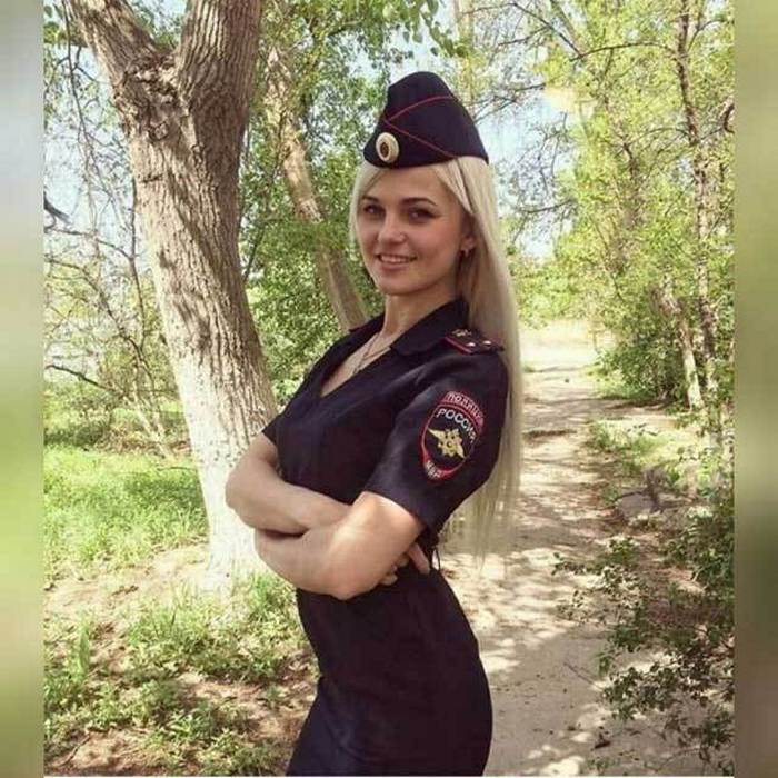 17 Beautiful Russian Policewomen Wearing Russian Ministry Of Internal Affairs Armbands Their 