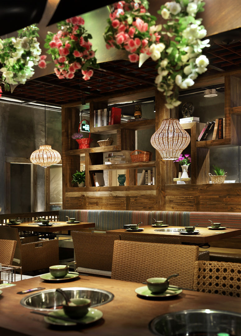 室内设计「艺鼎设计新作」浪漫的芭缇沁园，美味椰子鸡餐厅