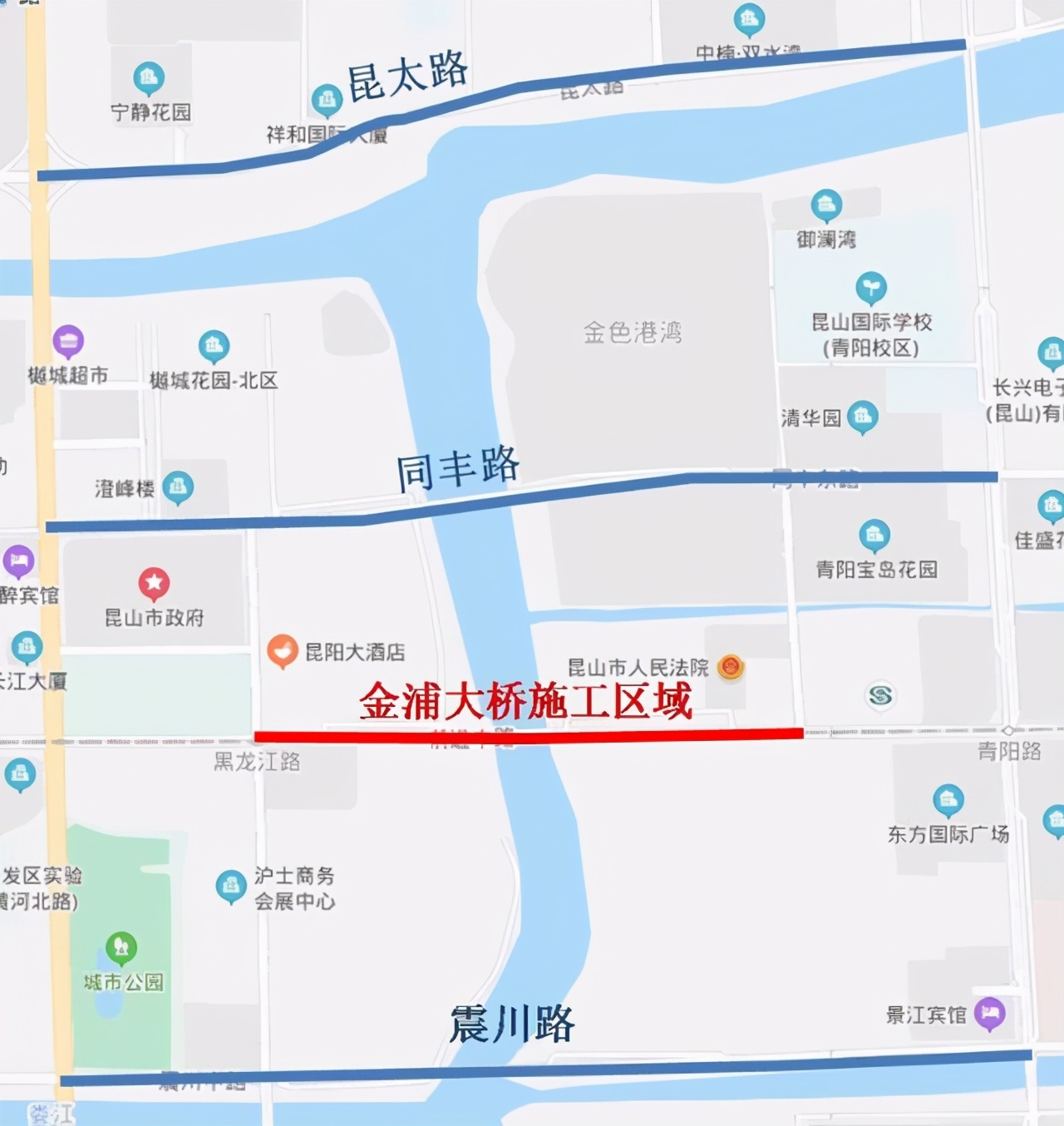 投资超2亿，只为重建一座约0.84公里长的大桥，就在江苏昆山境内