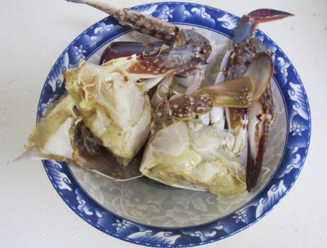 图片[3]-秋后梭子蟹正当吃教你1个做法比清蒸的好吃比油炸的更省事-起舞食谱网