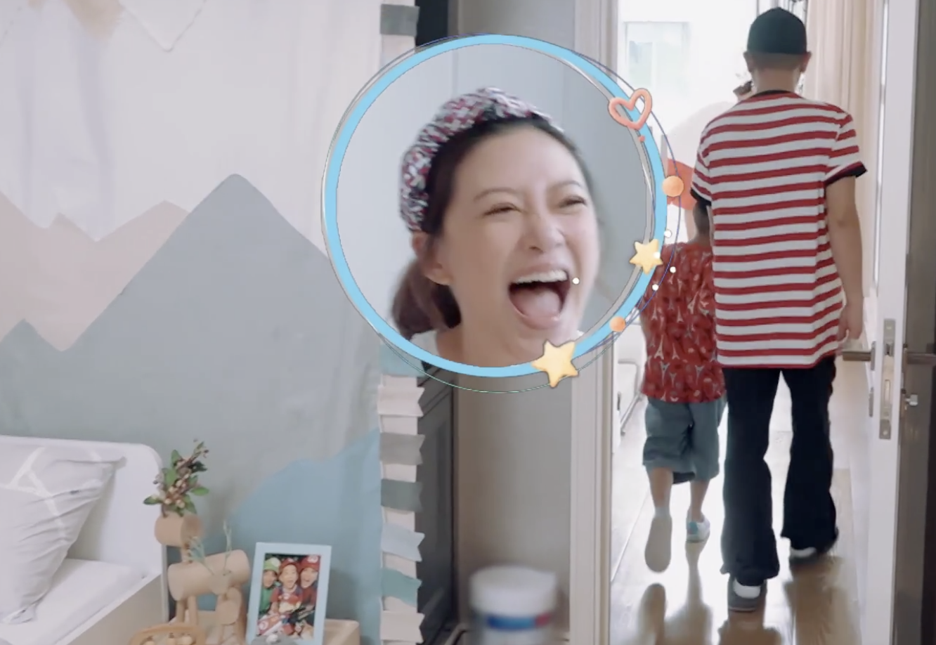 陈小春夫妇角色互换，小小春刁难爸爸，应采儿称生二胎是为陪自己