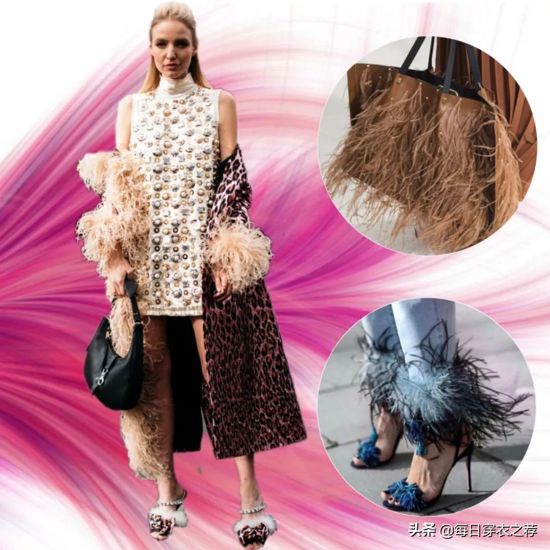 郭碧婷产后太贵妇！穿“20万”白色羽毛定制礼服