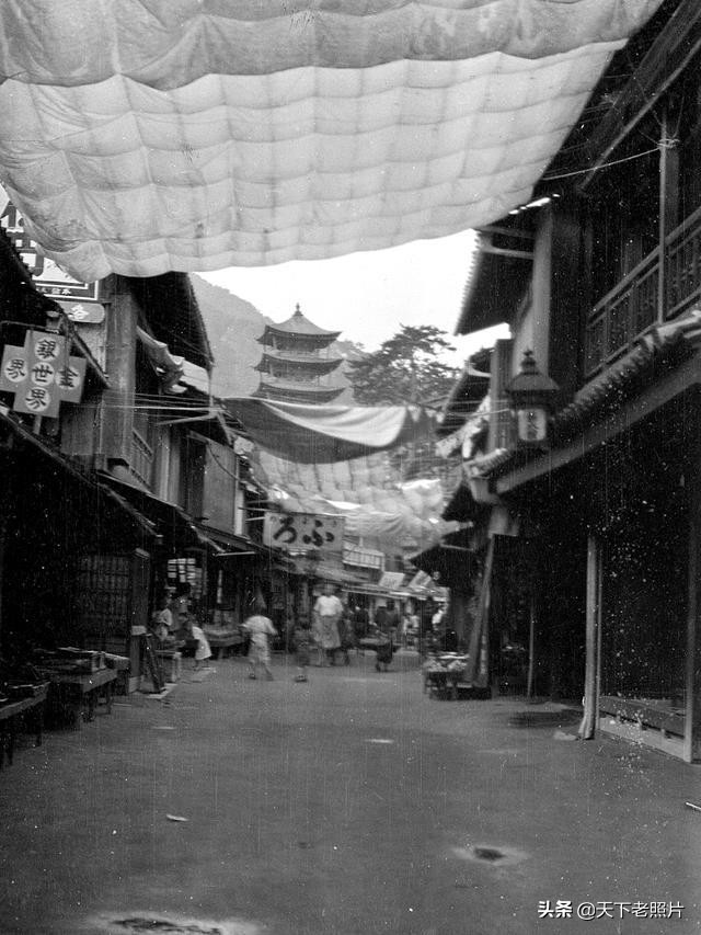 1908年的日本街市老照片 和中国真心差别不大
