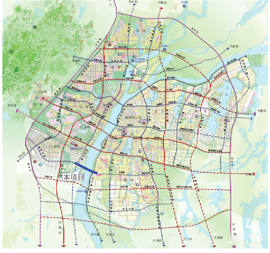 九龍湖跨江大橋開工在即！嘉福新天地交通迎來大升級