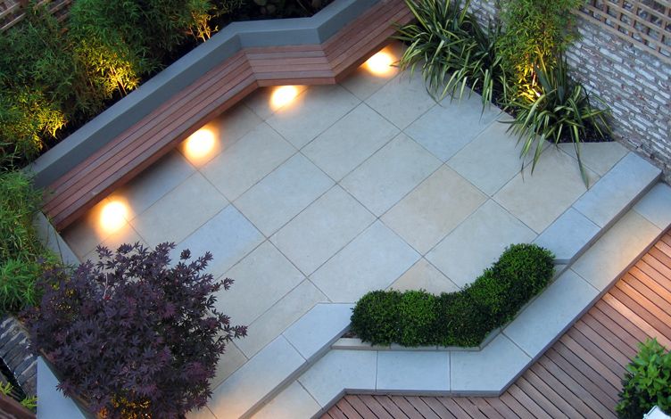 Courtyard Design: 3 Mini Gardens Of 30 To 40 Square Meters, A Small 