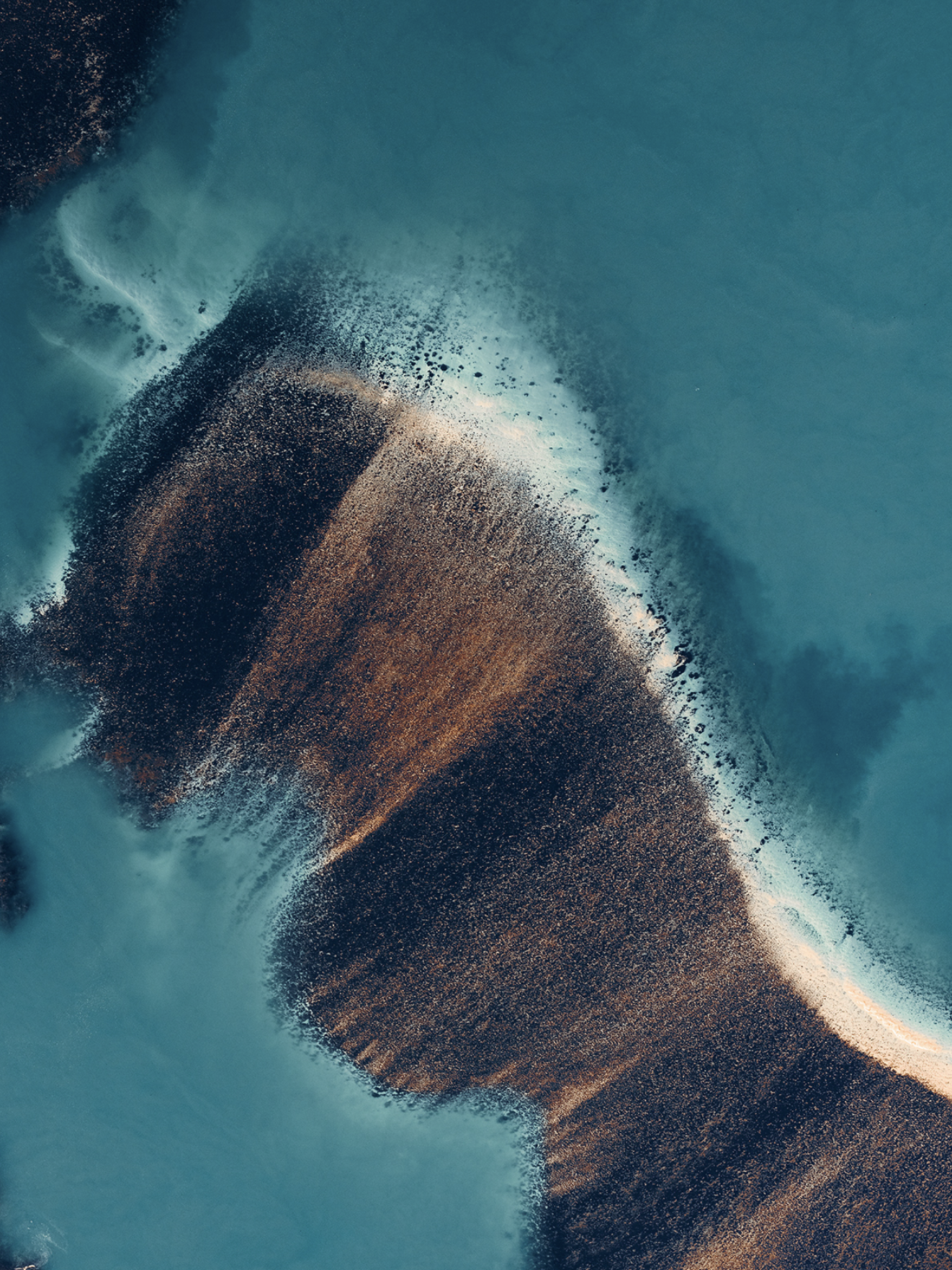 天然地貌视觉美学创意自然有很强的肌理塑造