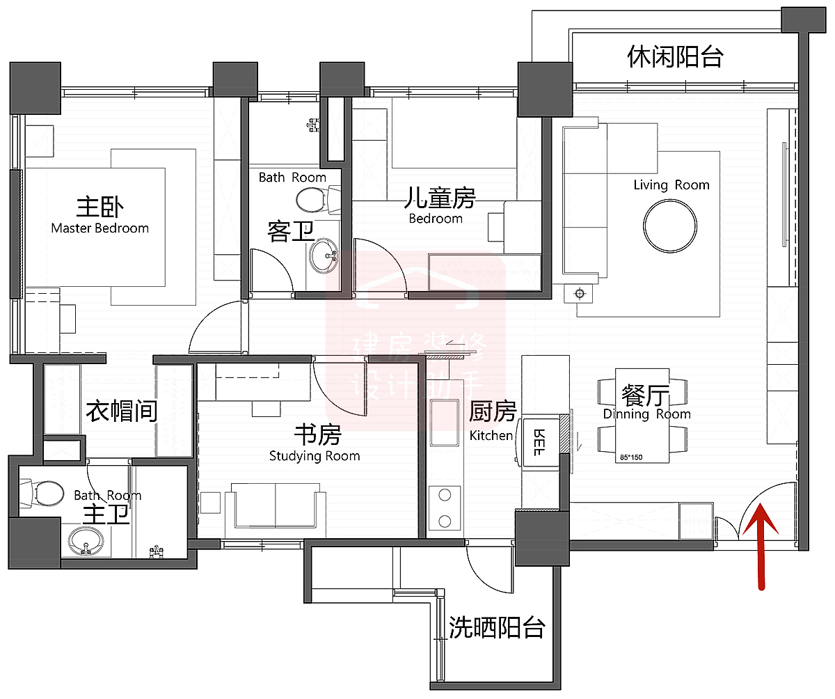 这样的家，住起来真舒适，实用与美观并存，处处都是人性化设计