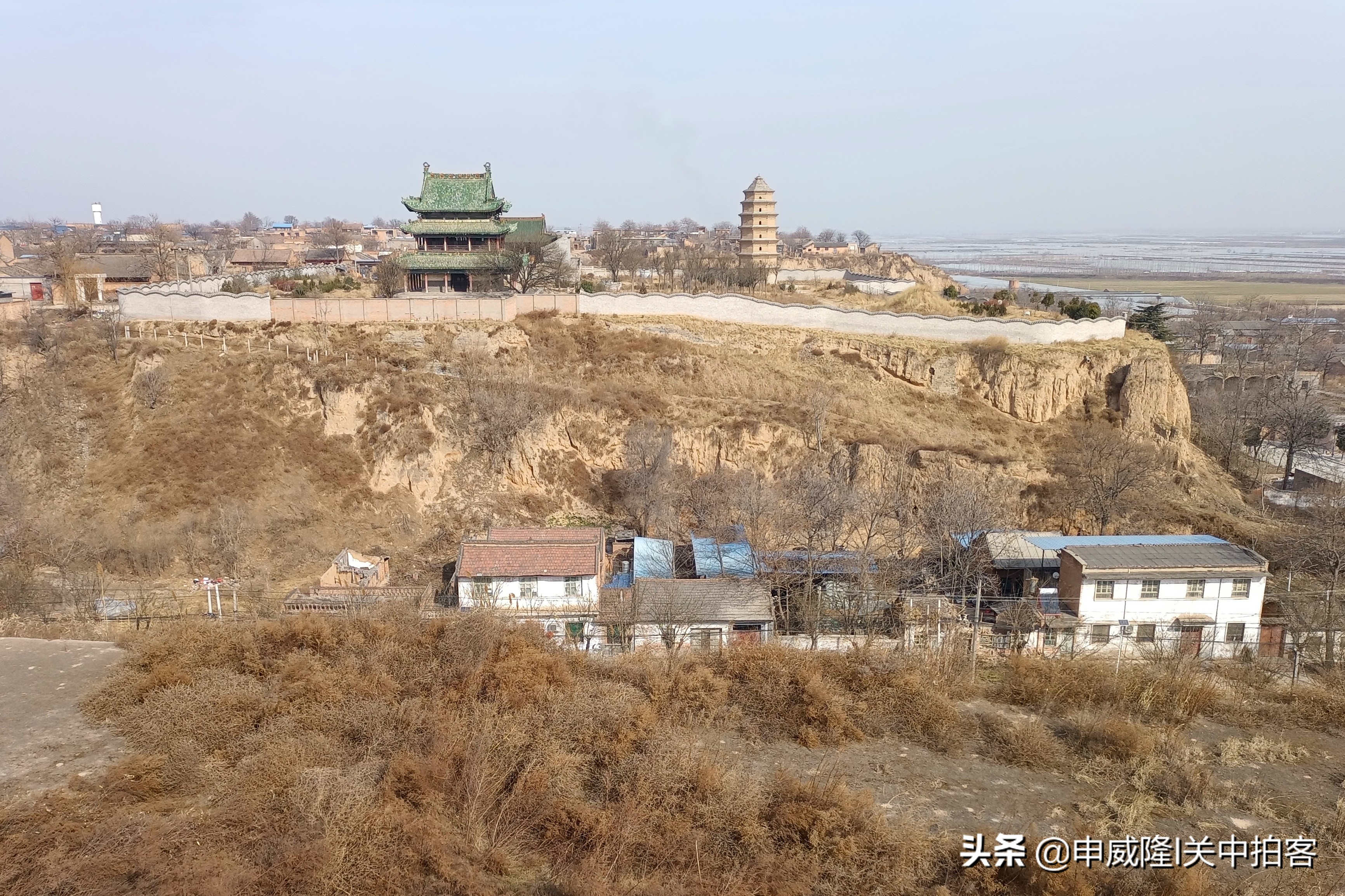 大荔县大寨子村：再访岱祠岑楼和金龙寺塔