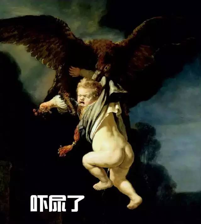 宙斯非常喜欢他,于是趁王子不注意时,变成老鹰,把王子抓回神界.