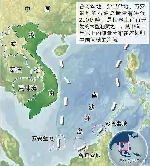 掌控南海的关键点是纳土纳群岛、巴拉望岛和越南走廊