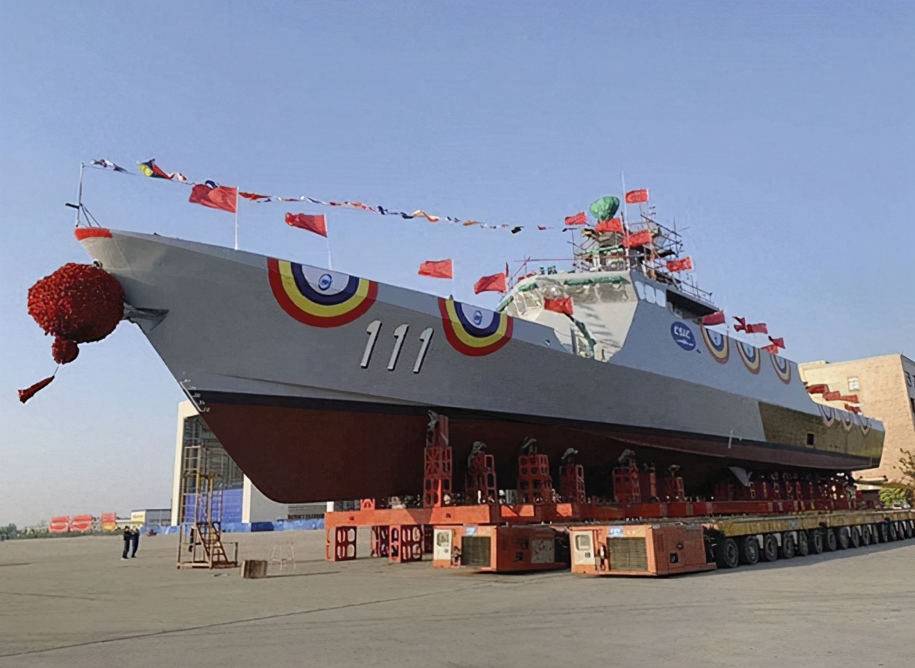 四艘濒海任务舰全部建成，武汉的这家船厂还能再“下一碗饺子”不