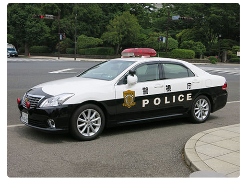日本警车型号都在这了，丰田本田马自达，全是