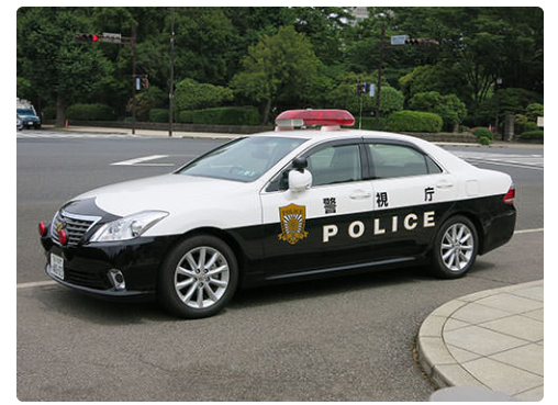 日本警车型号都在这了，丰田本田马自达，全是日本国产车