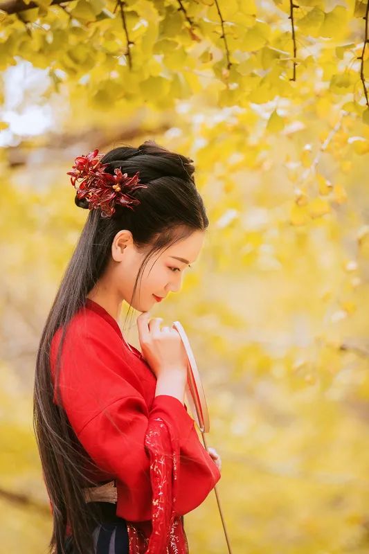 深秋，素心不染尘