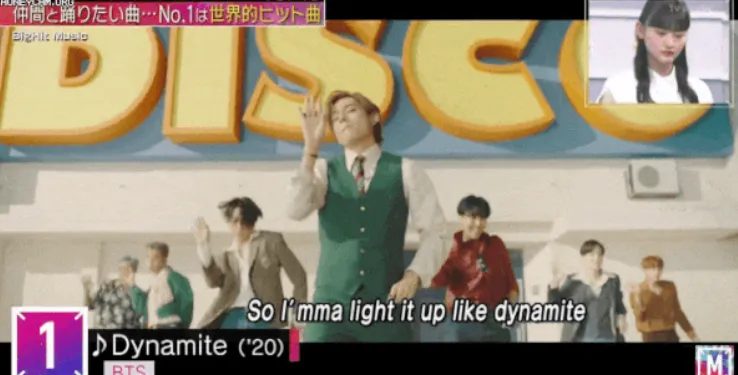 深受日本高中生喜爱的KPOP歌曲出榜;她为何在打歌节目险些落泪?