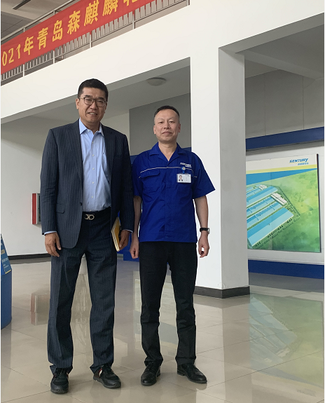 向全球化智能化挺进-联想集团副总裁刘文超一行到访森麒麟