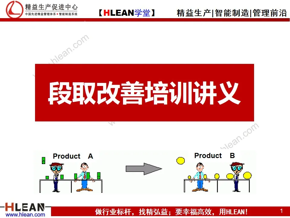 「精益学堂」段取改善培训