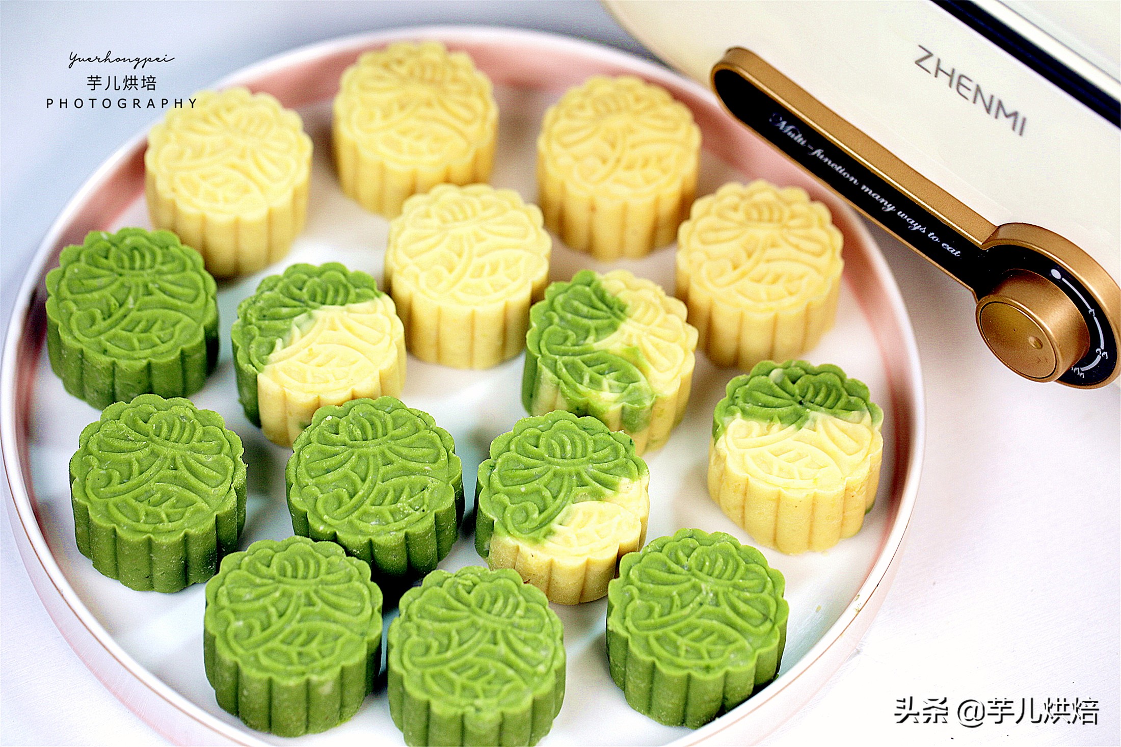 教你做綠豆糕，做法簡單無添加，香甜鬆軟不粘牙，比買的還好吃