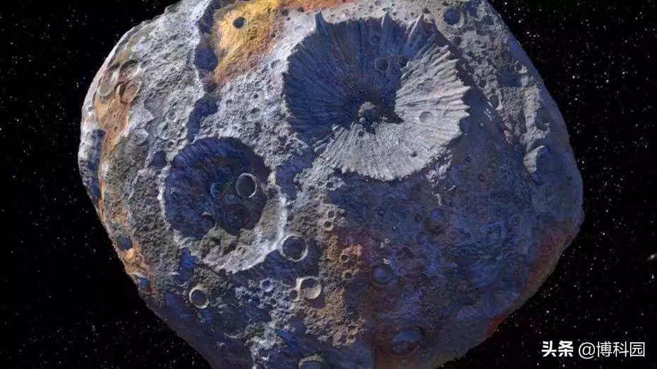 金属小行星曾经有喷发过铁水的火山？