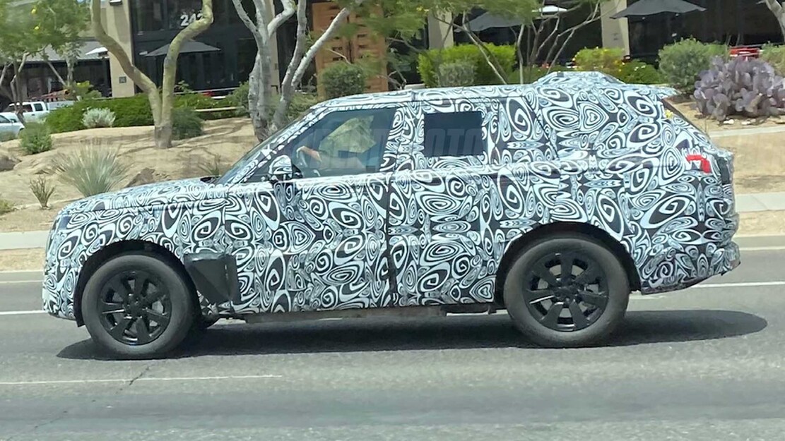 The next generation Land Rover Range Rover Sport or Land Rover's first ...