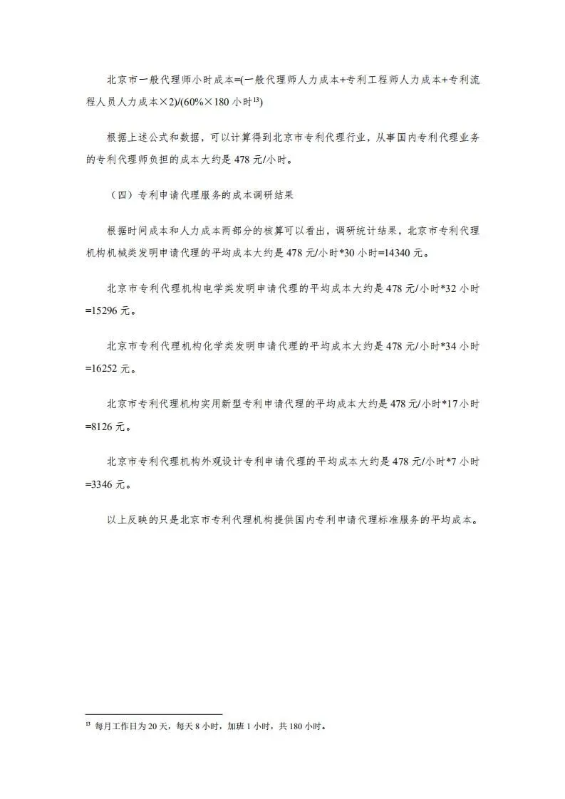 发明专利14000元起！2020年北京地区专利申请代理服务成本公布