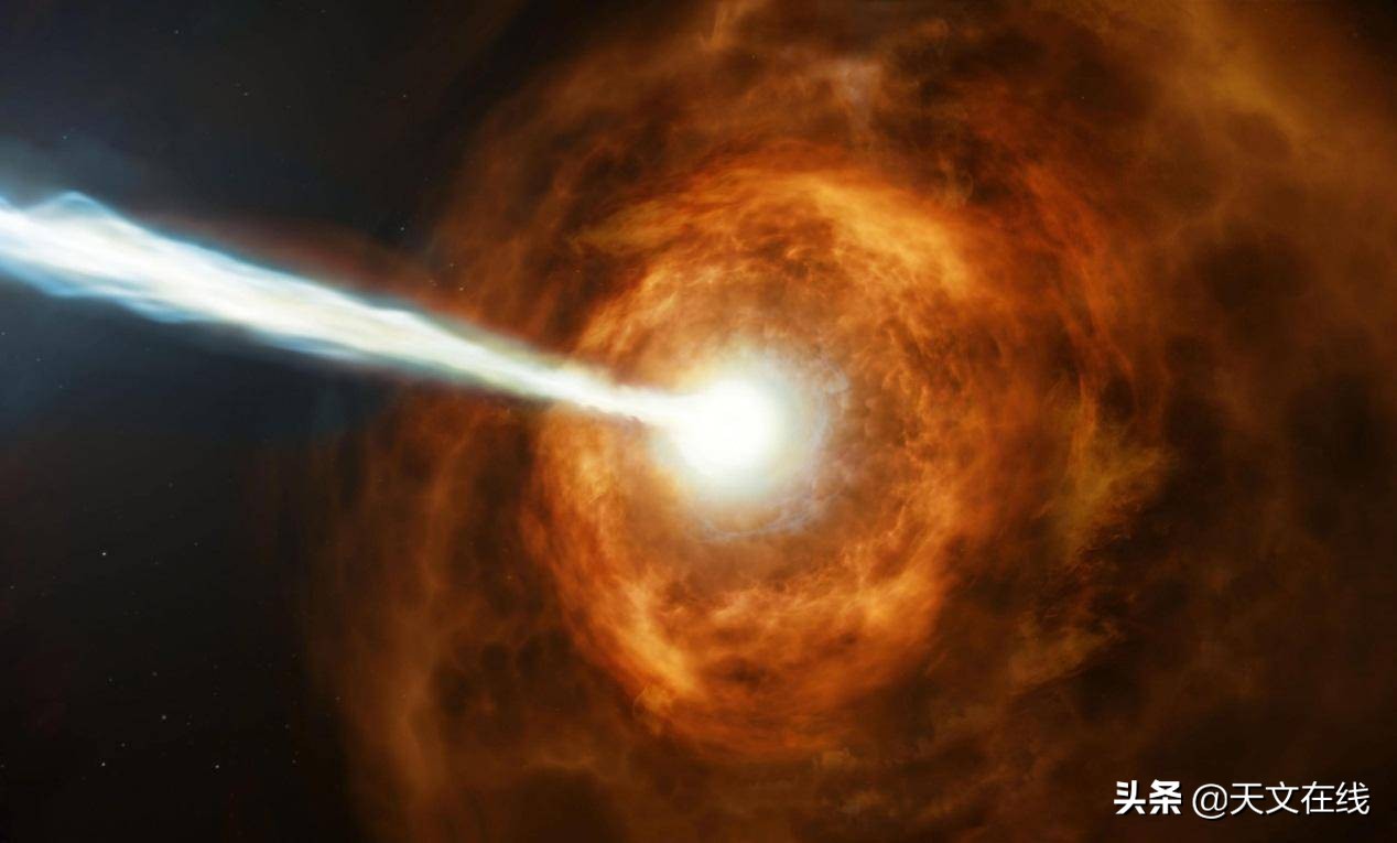 天文学家发现宇宙爆炸比可见光明亮万亿倍